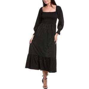 Ipponelli Womens  Maxi Dress, Black